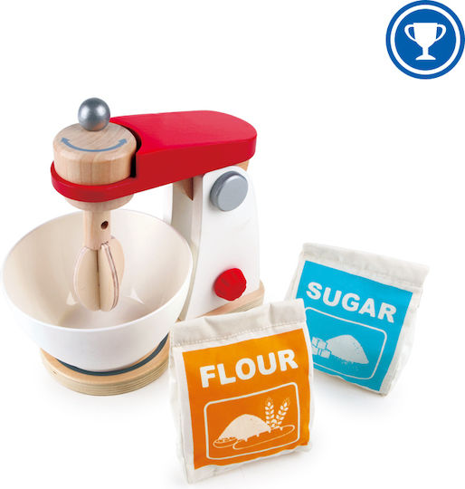 Hape Mix & Bake Blender Din Lemn Pentru 3+ Ani