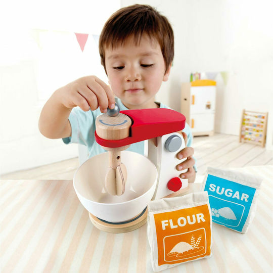 Hape Mix & Bake Blender Din Lemn Pentru 3+ Ani