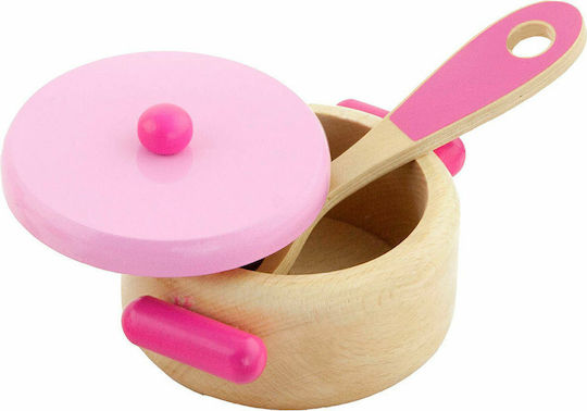 Viga Toys Cooking Tool Set - Pink από Ξύλο για 3+ Ετών 9τμχ