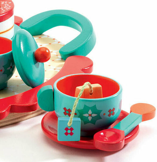 Djeco Wooden Birthday Party Plate for 4+ Years