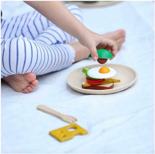 Plan Toys Πρωινό από Ξύλο για 2+ Ετών