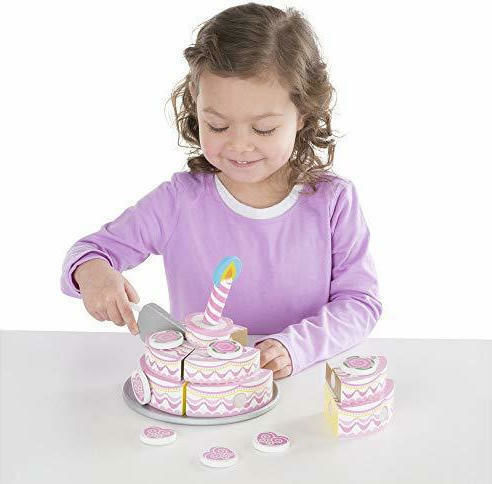 Melissa & Doug Τριώροφη Τούρτα από Ξύλο