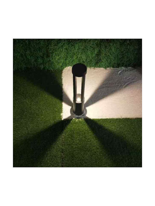 Atman Atman Außenstehlampen LED 10W mit Warmes Weiß IP65 Schwarz