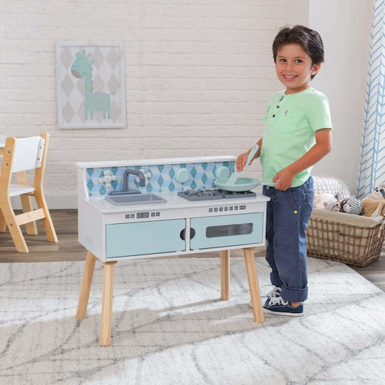 Kidkraft Play & Put Away Wooden Kitchen από Ξύλο για 3+ Ετών 55 εκ.