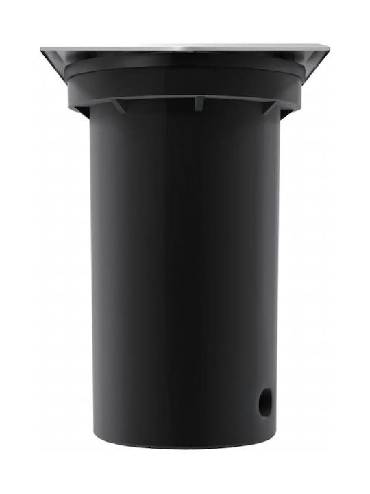 vidaXL Spot Floor Lamp 20W IP67 for GU10 Socket Silver