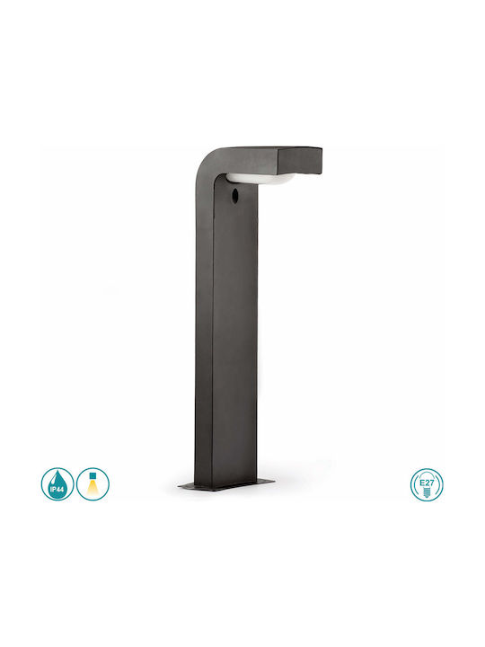 Faro Barcelona Klamp Outdoor Floor Lamp Small Post 15W IP44 for E27 Socket Black