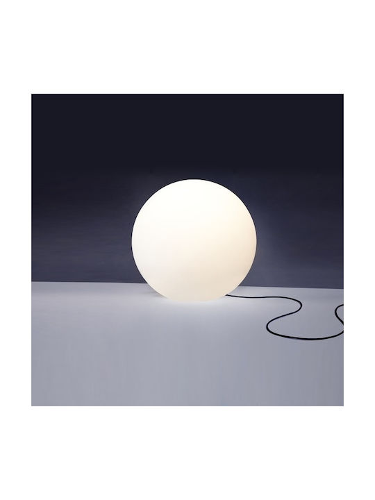 Nowodvorski Outdoor Floor Lamp Globe for Exterior Space 40W IP44 for E27 Socket White