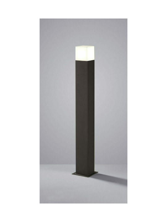 Trio Lighting Hudson Outdoor Floor Lamp Small Post 4W IP44 for E14 Light Bulb Black