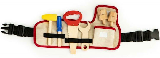 Gerardo’s Toys Mastorakos Belt with Wooden Kids Tools from Wood for 3+ Years