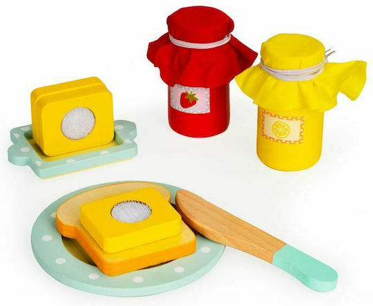 Ecotoys Τοστιέρα από Ξύλο 11τμχ