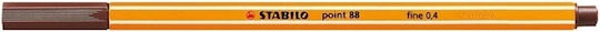 Stabilo Point 88 Markere de Proiectare 0.4mm CAFE 10buc