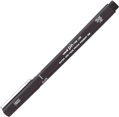 Uni-Ball Pin Line Design Marker 0.1mm BLACK