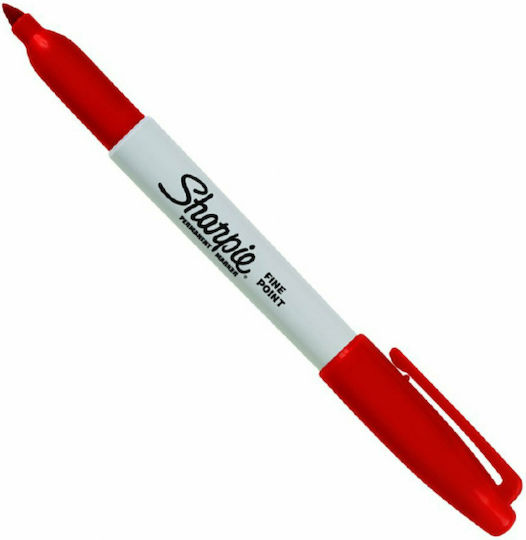 Sharpie Fine Point Permanent Markers 1mm Red 12pcs