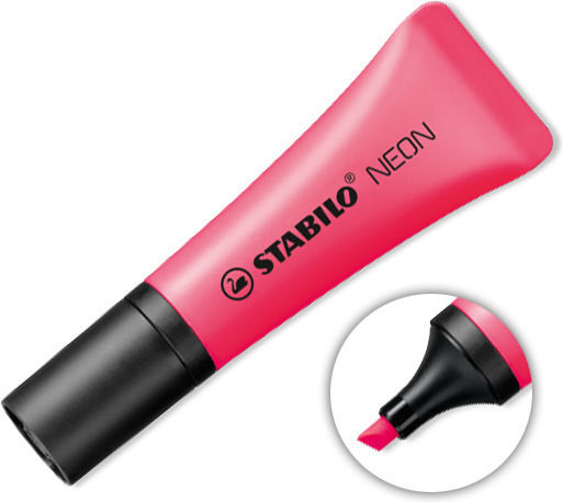 Stabilo Neon Μαρκαδόρος Υπογράμμισης Ροζ 5mm