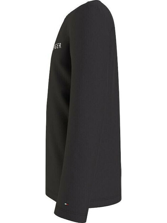 Kids' Shirt Long Sleeve Black ESSENTIAL