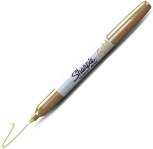 Sharpie Metallic Ανεξίτηλος Μαρκαδόρος Χρυσός 1mm