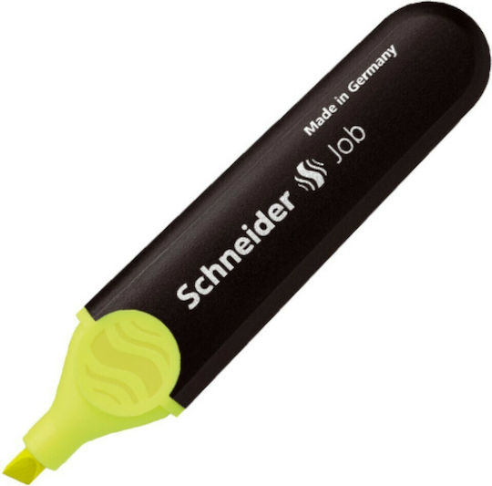Schneider Job Μαρκαδόρος Υπογράμμισης Κίτρινος 5mm