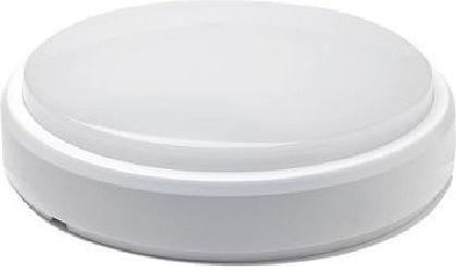 Geyer Wall-Mounted Outdoor Ceiling Light LED IP54 12W with Warm White Light 15.5x5.2εκ.