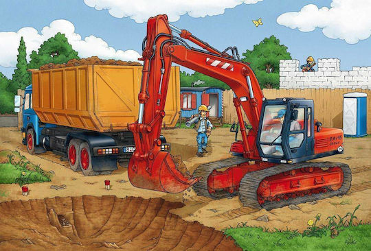 Kids Puzzle Construction site for 3+ Years 24pcs Schmidt Spiele