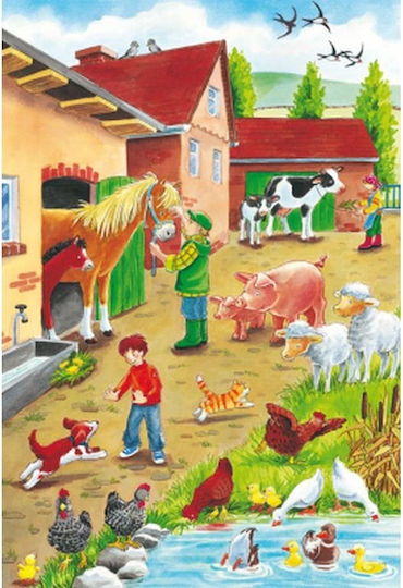 Παιδικό Puzzle Farm για 3+ Ετών 24pcs Schmidt Spiele