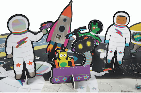 Παιδικό Puzzle Space για 3+ Ετών 60pcs Floss & Rock