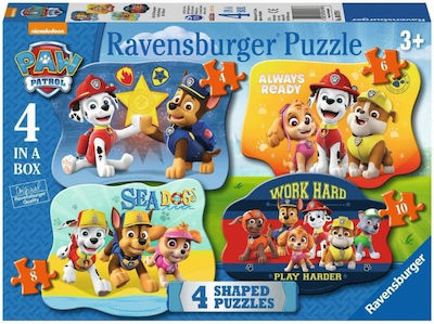 Puzzle pentru Copii Paw Patrol pentru 3++ Ani 28buc Ravensburger