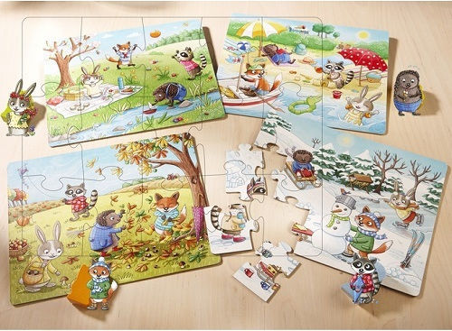 Παιδικό Puzzle Τέσσερις Εποχές για 3+ Ετών 60pcs Haba