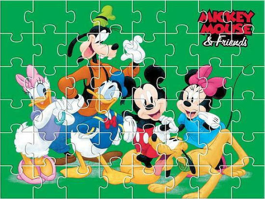 Παιδικό Puzzle Mickey 4 in 1 για 3+ Ετών 48pcs Luna