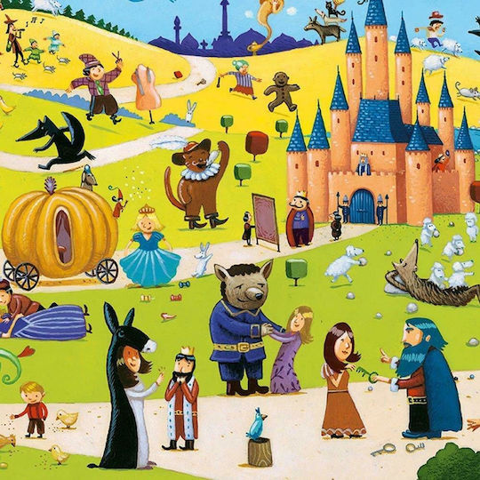 Παιδικό Puzzle Παραμύθια για 4+ Ετών 54pcs Djeco