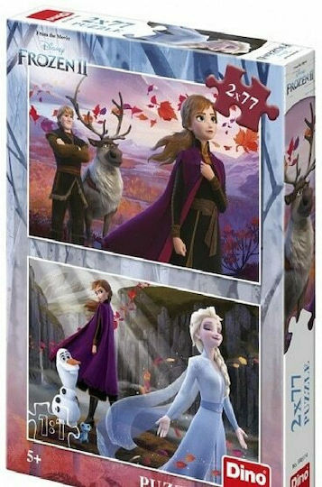 Παιδικό Puzzle Frozen II για 5+ Ετών 77pcs Dino