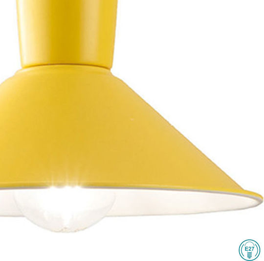 Ondaluce Elio Lamp Wall Yellow 21x36cm Ondaluce Elio Lamp Wall Yellow 21x36cm