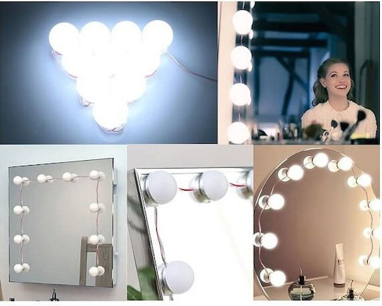 Factory Vanity USB Vanity Mirror LED Light Cool White