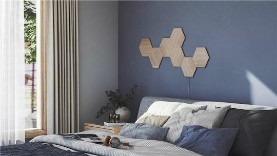 Nanoleaf WiFi Dekorative Lampe Sechseck Beige 7Stück