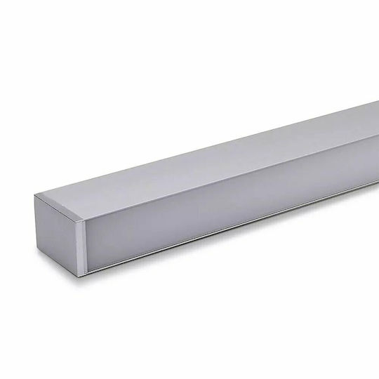 V-TAC LED Γραμμικό Φωτιστικό Οροφής 60W Φυσικό Λευκό IP20 με Ρυθμιζόμενη Ένταση Μ120xΒ7.5xΥ10.5εκ.