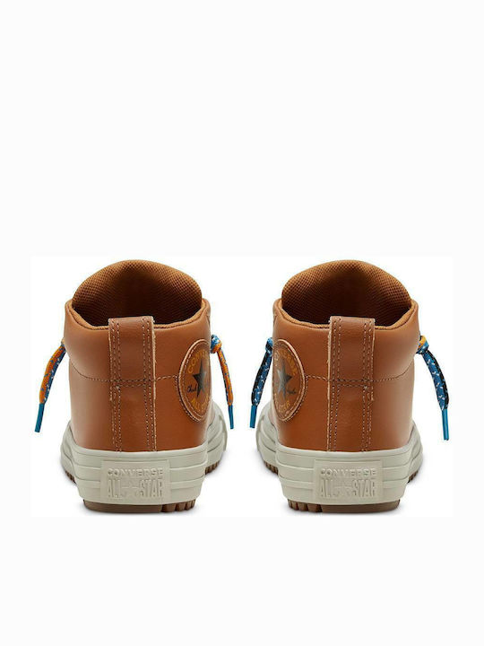 CHUCK TAYLOR ALL STAR STREET Παιδικά Sneakers High Ανατομικά Ταμπά