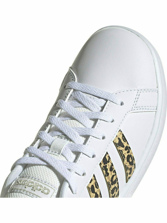 Grand Court Παιδικά Sneakers Cloud White / Champagne Met.