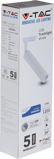V-TAC Einzel LED Kaltweiß Spot in Weiß Farbe