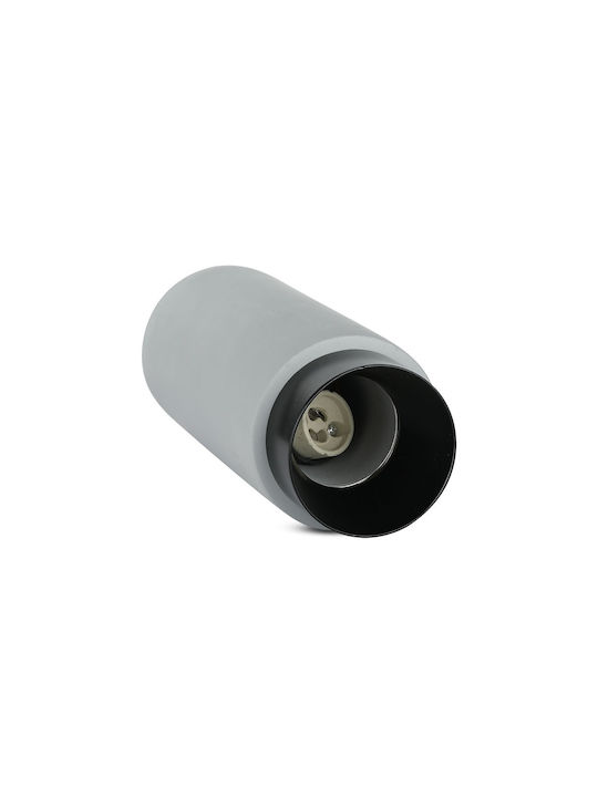 V-TAC VT-865 Μονό Σποτ με Ντουί GU10 σε Μαύρο Χρώμα