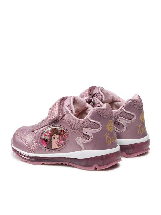 Todo G B Παιδικά Sneakers Ανατομικά με Σκρατς Ροζ