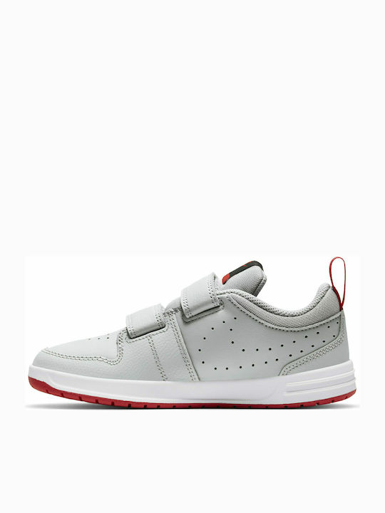 Pico 5 Kids Sneakers with Scratch Lt Smoke Grey / University Red