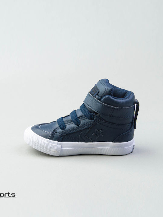 Chuck Taylor All Star Pro Blaze Strap Детски Маратонки High с Велкро Тъмносини