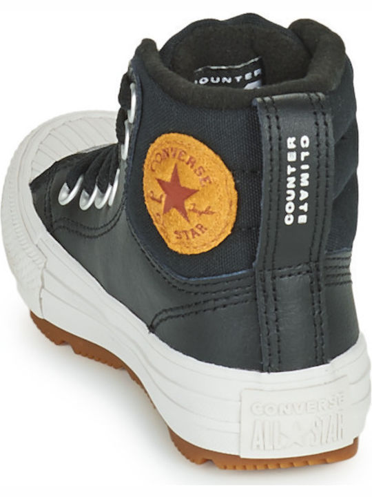 Chuck Taylor All Star Chuck Taylor All Star Детски маратонки High Черно / Бледа Шпакловка