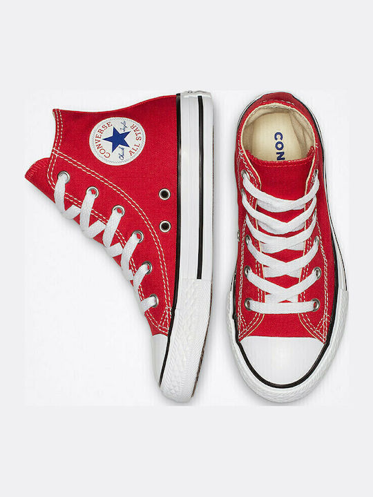 CHUCK TAYLOR ALL STAR Παιδικά Sneakers High Κόκκινα