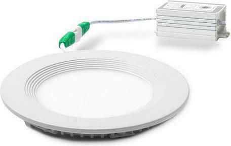 Geyer Rund Vertieft LED Panel 12W mit Natürliches Weiß Licht 4000K