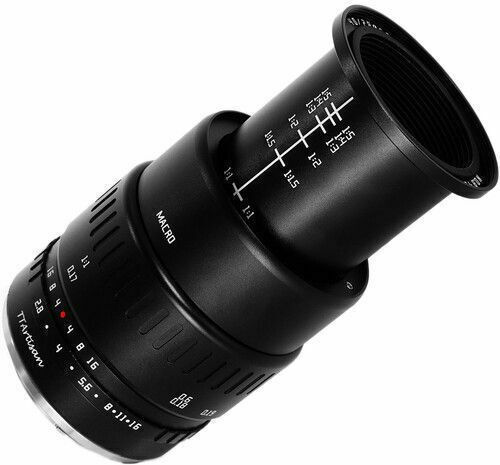 TTArtisan Crop Camera Lens 40mm f/2.8 Macro for Fujifilm X Mount Black