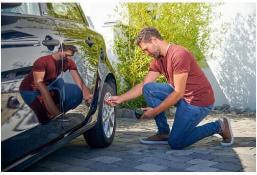 Bosch Car Tire Pump EasyPump Rechargeable 12V