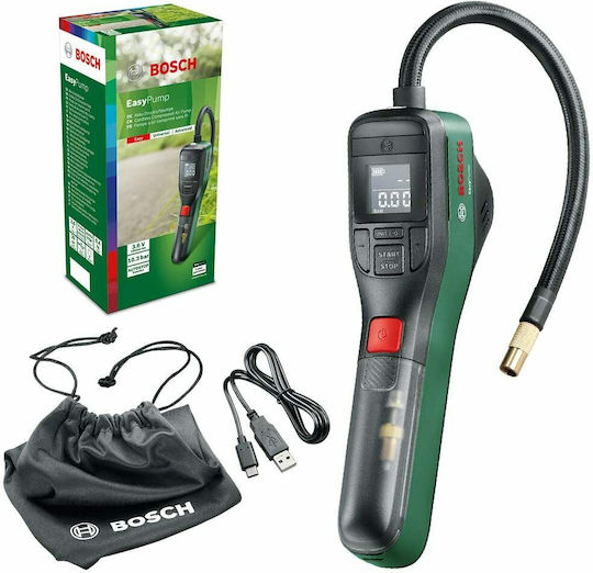 Bosch Car Tire Pump EasyPump Rechargeable 12V