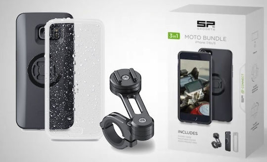 SP Connect Moto Bundle Θήκη Κινητού για Samsung Galaxy S7 με Βάση Στήριξης Μοτοσυκλέτας