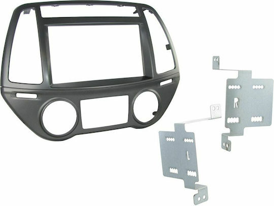 Connects2 Πρόσοψη 2 Din Πρόσοψη R/CD για Hyundai i20 2012-2014 για Hyundai i20 με Clima 2012-2014