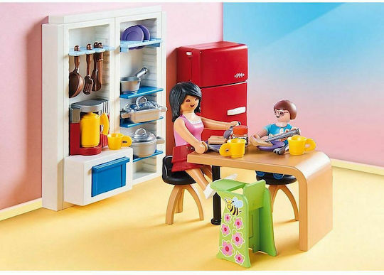 Playmobil Dollhouse Family Kitchen for 4+ years old years old